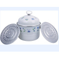 Cookware Enamel Steamer with Lids